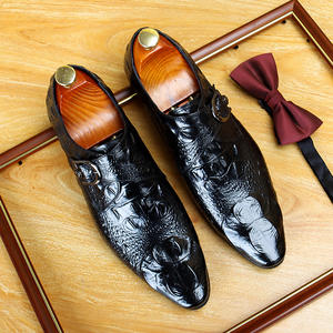 Zapatos de cuero para hombre, personalizados, de nuevo estilo, modernos, formales, casuales, de alta calidad, antideslizantes, resistentes al desgaste y transpirables. - Product Image 3