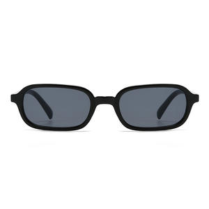 Lunettes de <span class=keywords><strong>soleil</strong></span> tendance, monture noire étroite, petit visage, UV400, lunettes de <span class=keywords><strong>soleil</strong></span> carrées simples et élégantes pour femmes - Product Image 5