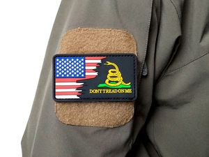 3D ПВХ флаг страны патч резиновый крючок и петля застежка для шляп и сумок - Product Image 4