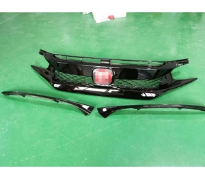 Kits de carrosserie de haute qualité, vente directe d'usine, calandre, kit de pare-chocs avant pour <span class=keywords><strong>Honda</strong></span> <span class=keywords><strong>Civic</strong></span> <span class=keywords><strong>Si</strong></span> 2020, systèmes automobiles - Product Image 2