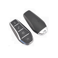 Carcasa de Repuesto de Plástico para Llave de Control Remoto BYD Qin PLUS Han Song EV, Funda Vacía sin Chip