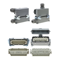 Conectores de Sobrecarga WBO HDC de 32 Pines, Conector de Alta Resistencia para Transmisión Híbrida