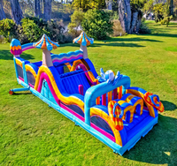 Kommerzielles Aufblasbares POOL PARTY 40 FT HINDERNISBILDSCHLAG-Parcours zum Verkauf - für Kinderpartys und Veranstaltungen