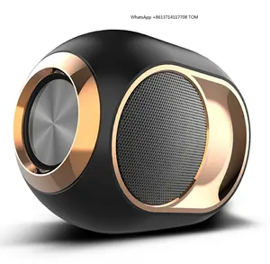 Karaoke Player Verwenden Sie neues Design modern mit FM Radio Rock Bass Subwoofer drahtlosen Lautsprecher GOLD PHAN TOM OPERA