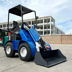 Kuugao Mini <span class=keywords><strong>Skid</strong></span> chỉ đạo Bộ nạp file đính kèm Diesel/Xăng Powered 0.15m xô Công suất hiệu quả cao động cơ/động cơ/Máy bơm - Product Image 3