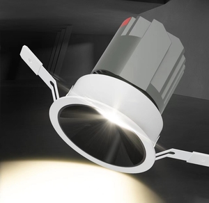 슈퍼 밝은 COB 광원 <span class=keywords><strong>55mm</strong></span> 잘라 내기 7W 일광 따뜻한 흰색 트리밍 <span class=keywords><strong>LED</strong></span> 스포트라이트 통 - Product Image 3