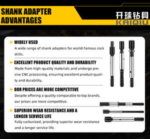 R32 R38 <span class=keywords><strong>T38</strong></span> T45 T51 stinco adattatore per Furukawa Gardner Denver Ingersoll Rand Montabert Drifter - Product Image 2