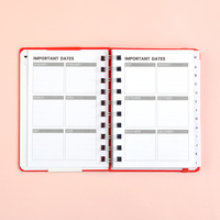 Cahiers exécutifs mot de passe journal de bord couverture rigide Journal carnet de notes Logo personnalisé Agenda avec onglets alphabétiques journal livre de mots de passe