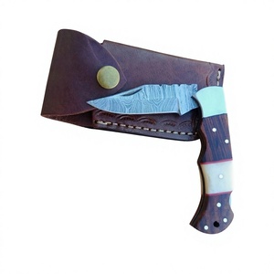 Cuchillo de bolsillo plegable de acero de Damasco personalizado, multiherramienta táctica, cuchillo de caza al aire libre, compatible con OEM, suministro a granel - Product Image 1