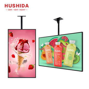 32 43 50 55 inch LCD làm nổi bật 2k 4k 350 500 nits treo tường nhà hàng menu Màn hình hiển thị Bảng menu điện - Product Image 2