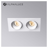 Spot encastrable multi-têtes 24V 2 pouces 15 LED DIY 12W 3W 3x1W 600W 30W 9W Line Rose