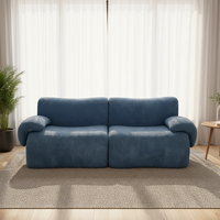 Italienisches Design Vakuumkomprimiertes Sofa Reduzierte Versandkosten Schnell Rückfederndes Langlebiges Sofa Kompressionssofa