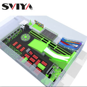 New Indoor Playground American <strong>Ninja</strong> Warrior Obstacle Course for Kids and Adults with <strong>Ball</strong> Pool - Product Image 4