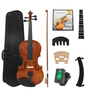 <span class=keywords><strong>Violon</strong></span> léger naturel 4/4 3/4 accessoires en ébène avec boîte triangulaire pour <span class=keywords><strong>violon</strong></span> accessoires pour débutants à <span class=keywords><strong>jouer</strong></span> ensemble <span class=keywords><strong>de</strong></span> <span class=keywords><strong>violon</strong></span> bon marché - Product Image 1