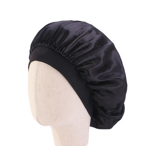 <span class=keywords><strong>Bonnet</strong></span> en satin <span class=keywords><strong>de</strong></span> couleur unie pour enfants Bonnets <span class=keywords><strong>de</strong></span> <span class=keywords><strong>nuit</strong></span> à large bande élastique Bonnets en soie pour cheveux pour tout-petits filles garçons Turban Chapeau <span class=keywords><strong>de</strong></span> <span class=keywords><strong>nuit</strong></span> - Product Image 6