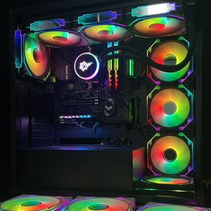 พัดลมระบายความร้อน arBB 120มม. OEM OEM OEM พัดลมระบายอากาศแบบไร้เสียงเงียบเป็นพิเศษ4PIN PWM 5V 3PIN ARGB มีสินค้าที่ใช้ในสต็อก - Product Image 6