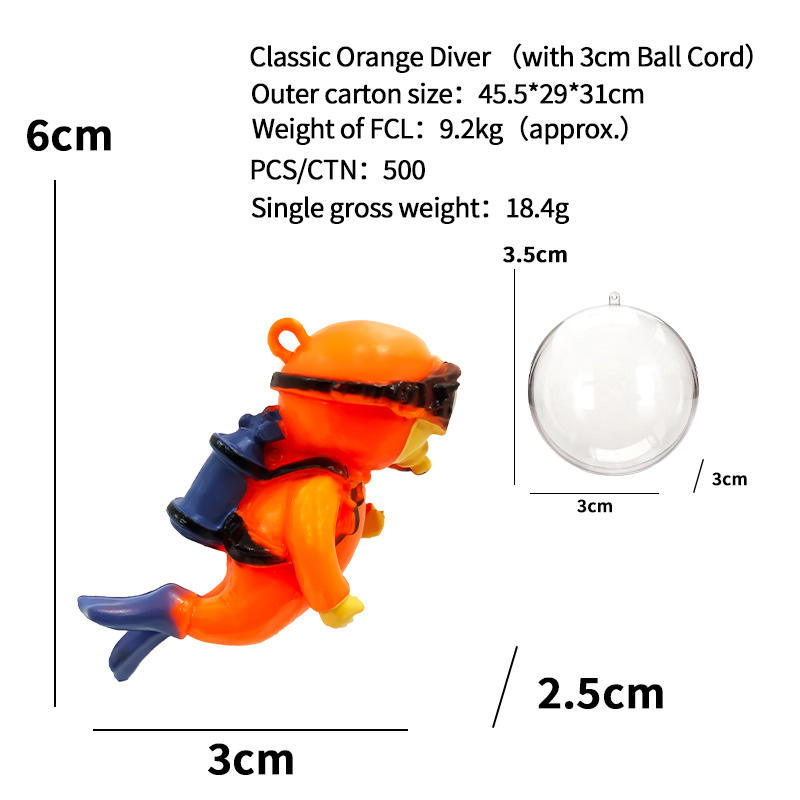 Clásico Orange Diver