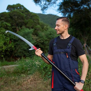 Extentool Chất lượng cao Nhà máy chuyên nghiệp dài xử lý nhôm cây pruner cực Saw 5.4m Kính thiên văn cắt tỉa Saw - Product Image 5