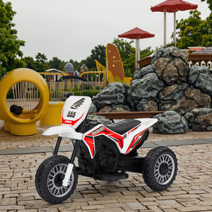 2-4 Yaş Çocuklar İçin <span class=keywords><strong>3</strong></span> Tekerlekli Plastik Elektrikli Binilebilir Araba, Denge Öğrenme Oyuncağı, Dış Mekan Kullanımı İçin Akülü - Product Image 5