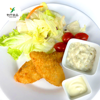 Fabricant d'usine OEM HACCP BRC CASHER HALAL SEDEX BSCI IFS Vente en gros de filets de morue carrés panés surgelés en vrac