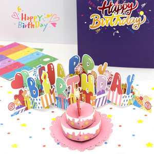 DAMAI 3D papier carte <span class=keywords><strong>musique</strong></span> lumière carte d'<span class=keywords><strong>anniversaire</strong></span> avec cadeau numérique bougies soufflantes populaires <span class=keywords><strong>pour</strong></span> <span class=keywords><strong>joyeux</strong></span> <span class=keywords><strong>anniversaire</strong></span> - Product Image 4
