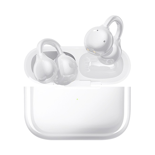 Open Ear Clip Ai Translator 144 Languages Real-Time Translation Bt 5.4 Comfortable All-Day Wear Headphones