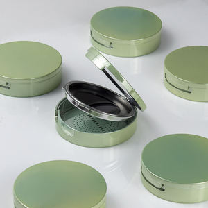 Contenedor de colorete Compacto personalizado Biodegradable ABS plástico vacío colorete polvo de la cara estampado cosméticos de impresión - Product Image 1