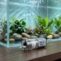 Pompe à air à diaphragme super miniature M20 3V-5V 120kPa, mini pompe à oxygène à un seul orifice pour aquarium et pêche