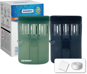 Boîte <span class=keywords><strong>d</strong></span>éshumidificatrice rechargeable 450g grande capacité, <span class=keywords><strong>absorbeur</strong></span> <span class=keywords><strong>d</strong></span>'<span class=keywords><strong>humidité</strong></span> avec sachets/comprimés de chlorure de calcium et fenêtre de visualisation - Product Image 4