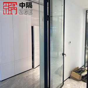 Phật sơn sản xuất tường kính hệ thống phân vùng trong nhà nhôm văn phòng kính văn phòng phân vùng - Product Image 5