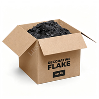 LSY Flocons d'époxy pour sols 20 lb, mélange de copeaux décoratifs de 1/4 po pour revêtement de sol en époxy pour garage, sous-sol et sols en béton