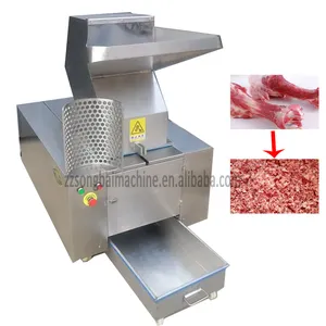 Automatic Cattle Pig Fish Mini Bone Crusher Grinder Machine Bone Mud Mill Buffalo Bone Crushing Machine