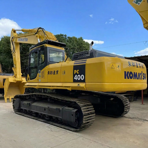 Excavatrice sur chenilles Komatsu PC400 d'occasion, excavatrice hydraulique japonaise d'origine de 40 tonnes, utilisée pour les travaux miniers, la construction et la construction routière. - Product Image 1