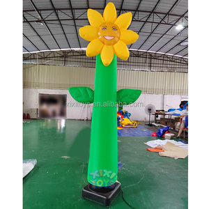 Наружная реклама XIXI, надувные Цветочные небесные трубы, надувные цветы, танцоры неба для вечеринок - Product Image 2