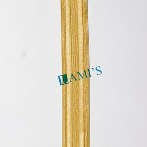 Trenza de lingotes francesa hecha a medida, venta al por mayor, encaje de lingotes de oro personalizado, uniforme de oro, galón, textil, trenza artesanal - Product Image 1