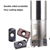 LNMU0303 ZER MJ Plaquette en carbure 10 pièces pour tournage sur tour, fraise indexable pour machine CNC, outil de fraisage pour EXN03R à avance rapide
