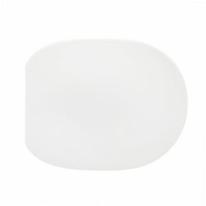 Asiento de Inodoro Termoestable Modelo TD14 Forma 6 Blanco 53 cm de Largo 38 cm de Ancho 6 cm de Alto - Product Image 1