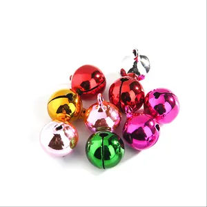 Best selling vacuum metal jingle bells color small bells with a word opening diy crafts accessories