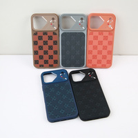 Pelindung Ponsel Anti Benturan Bahan Kulit PU TPU Premium Lembut dengan Perlindungan Penuh untuk iPhone Air 17 17 Pro 17 Pro Max