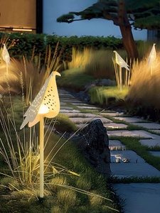 <span class=keywords><strong>Pigeon</strong></span> mouette <span class=keywords><strong>en</strong></span> forme d'extérieur LED chemin lumière décoration cour paysage pelouse lumière - Product Image 6