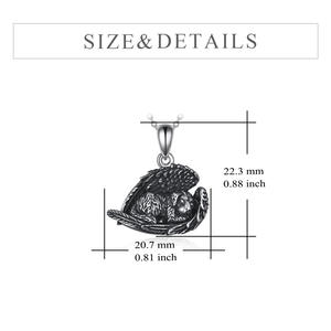 Collar de urna de perro para cenizas Collar de Plata de Ley 925 para hombres Joyería de cremación - Product Image 5