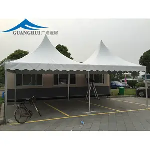 6mx6m Custom-sized New Aluminum Alloy Frame Pagoda Tent Simple To Install Outdoor Party For All Events