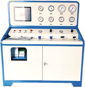 PC-Steuerung Sicherheits ventil prüfstand mit drehbarem Klemmt isch - Product Image 2