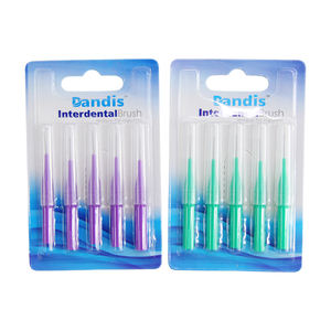 Zogear IB502 fabrika toptan ben şekil ortodontik diş interproksimal Interdental fırça - Product Image 2