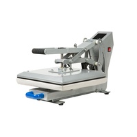 Presse à chaud électrique semi-automatique pour vêtements, magnétique, robuste, avec option d'ouverture automatique, nouvelle machine de sublimation pour T-shirts
