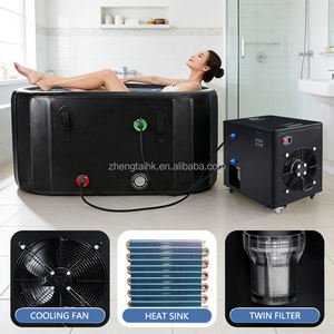 Small Ice Bath <b>Chiller</b> 1/2hp R290 <b>Water</b>-Cooled 110/220V Mini Ice Bath <b>Chiller</b> for Home Use Fast Cooling System <b>Water</b> <b>Chiller</b> - Product Image 4