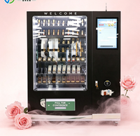 Machine distributrice de parfums avec téléchargement de données en temps réel via le cloud et vérification des données via téléphone mobile