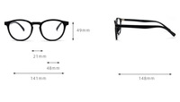 Gafas de bloqueo de luz azul de alta calidad 2025, gafas Retro clásicas, monturas de gafas ópticas de acetato con logotipo personalizado