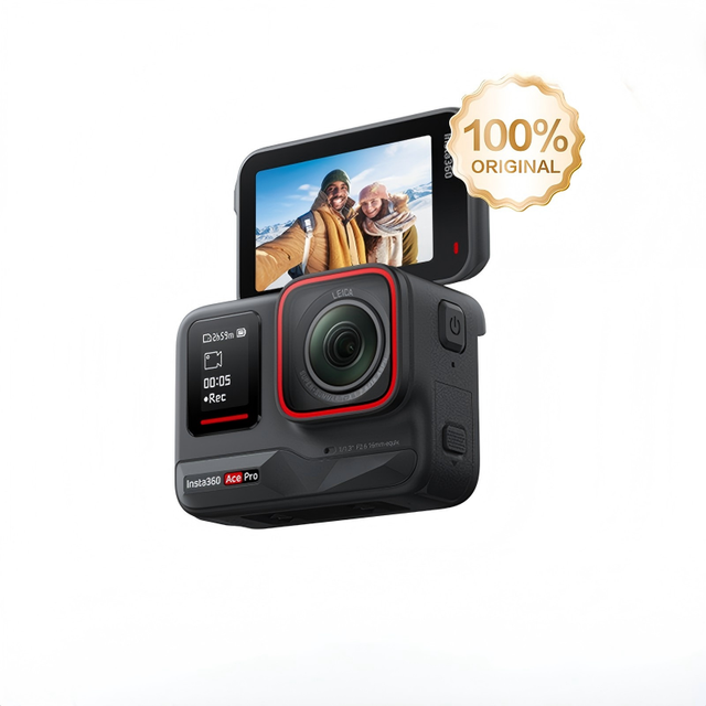 Insta360 Ace Pro - 4K Leica Action Camera, Flagship 1/1.3" Sensor, Super Lowlight Performance, StabilizationLike-new Second-hand