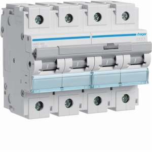 HMD480 Personalizzabile con Interruttore Termomagnetico Hagers 15000A 15kA 4P curva D 80A 6M - Product Image 1